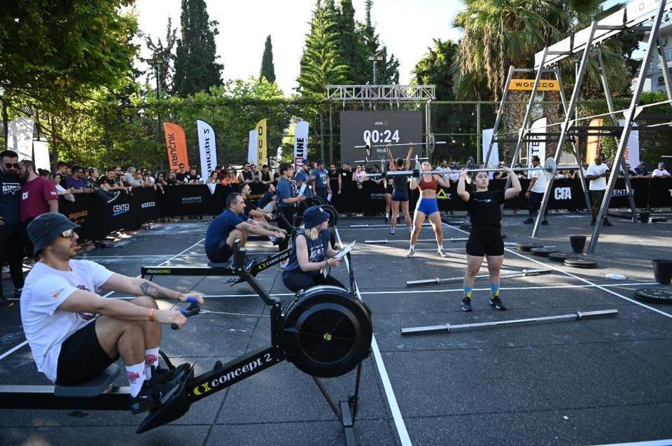 Kuşadası'nda Uluslararası CrossFit Şampiyonası başladı