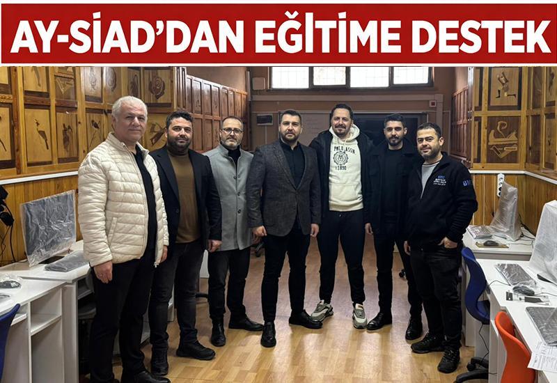 AY-SİAD’dan eğitime destek