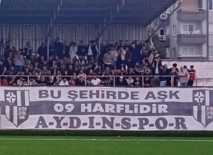 Aydınsporlu taraftarlar şehre birlik çağrısında bulundu