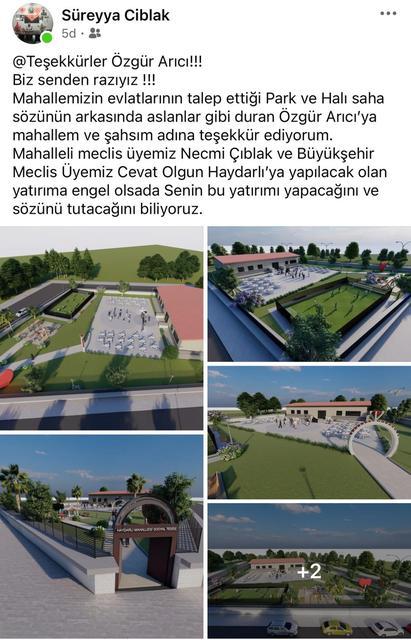 Başkan Arıcı’ya Haydarlı’dan destek mesajı