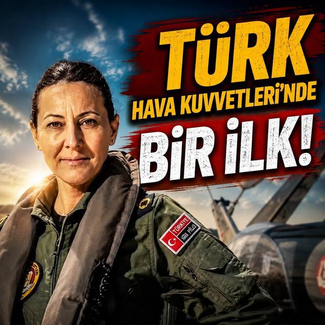 Türk Hava Kuvvetleri'nde bir ilk yaşandı