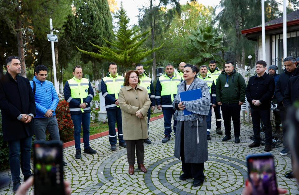 "Mezarlıklar düzenli ve eksiksiz bir şekilde devredildi"