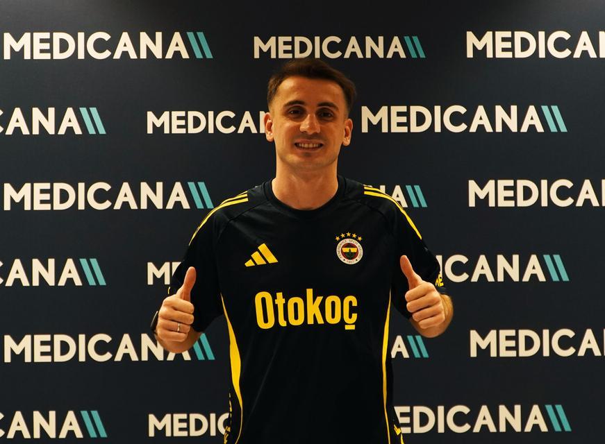 Kerem Aktürkoğlu sağlık kontrolünden geçti