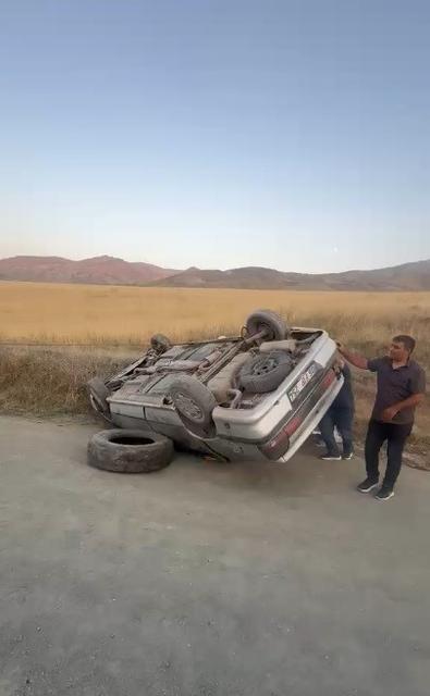Yağmur kazayı beraberinde getirdi: 1 yaralı