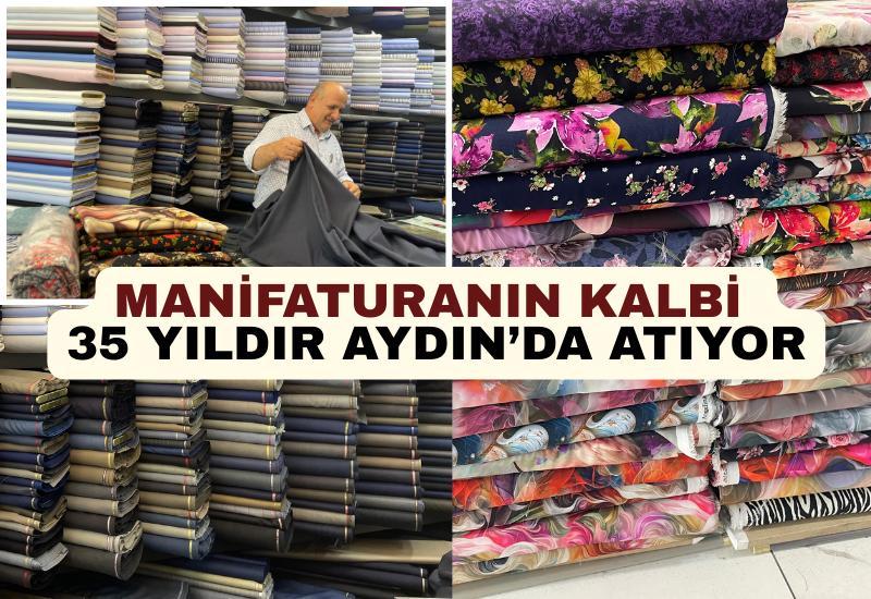 Aydın’da 35 yıldır manifatura geleneğini yaşatmaya çalışıyor