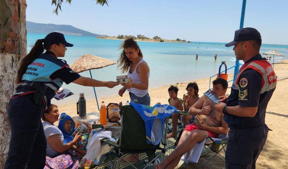 Didim’de jandarmadan yangın uyarısı