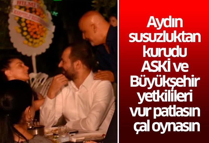 Aydın susuzluktan kurudu ASKİ ve Büyükşehir yetkilileri vur patlasın çal oynasın