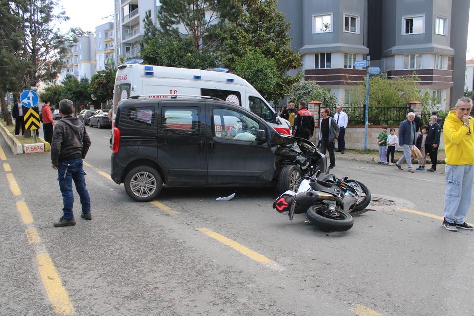 AYDIN'DA KORKUTAN KAZA: 1 AĞIR YARALI