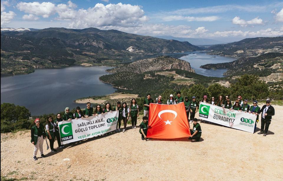 Aydın’da gençler Arapapıştı Kanyonu’nda buluştu