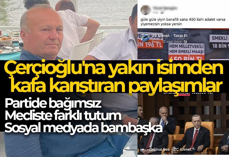 Çerçioğlu'na yakın isimden kafa karıştıran paylaşımlar