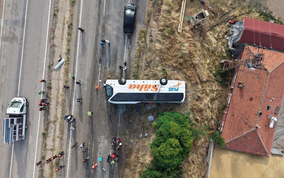 Otobüs kazasından acı haber! 92 yaşındaki yolcu hayatını kaybetti