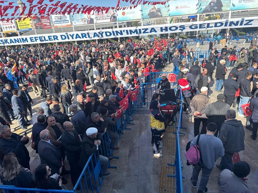 Aydın, Cumhurbaşkanı Erdoğan’ı bekliyor