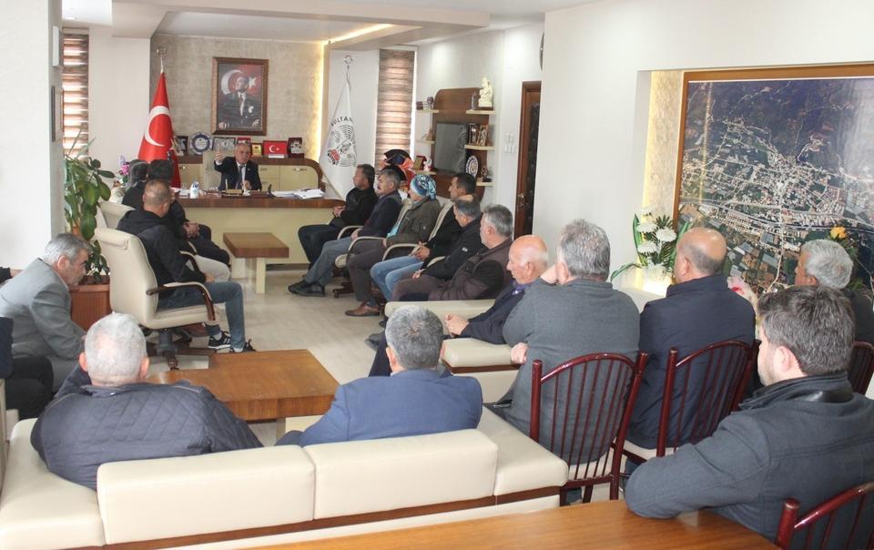 BAŞKAN YILDIRIMKAYA, MAHALLE MUHTARLARI İLE BULUŞTU