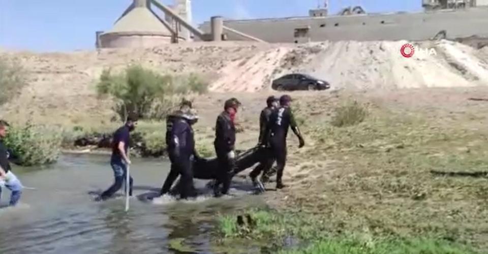 Nehirde kaybolan kadın yolcunun cesedine ulaşıldı