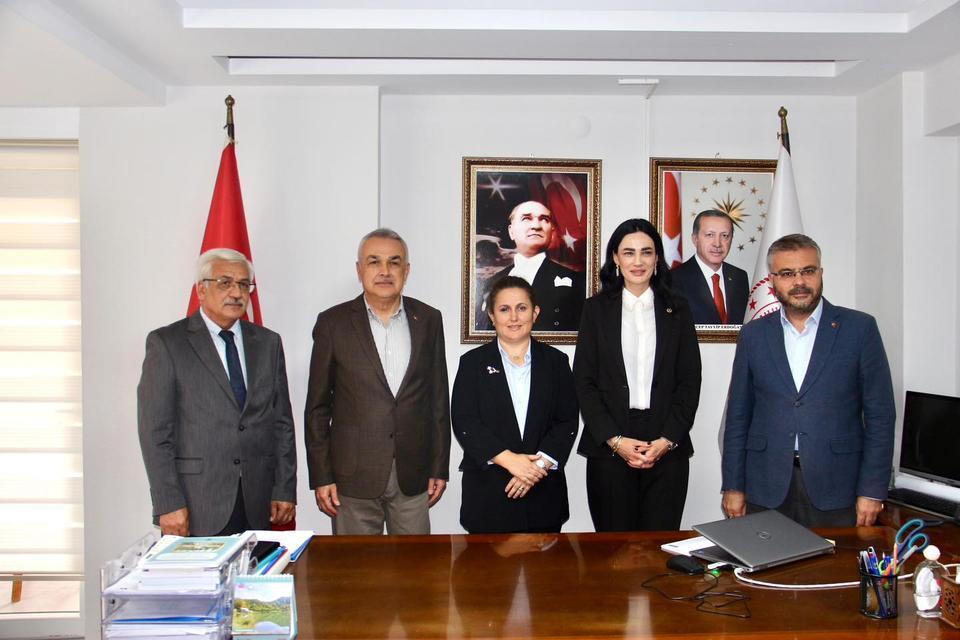 AK Parti Aydın Milletvekillerinden Sağınç’a ziyaret