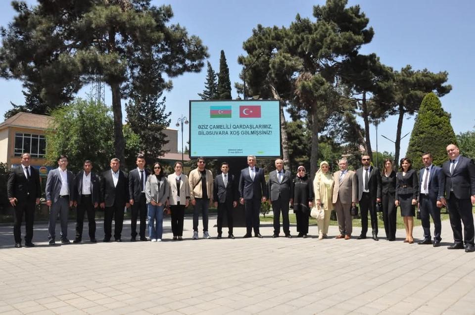 Çameli heyeti, Azerbaycan’da temaslarda bulundu