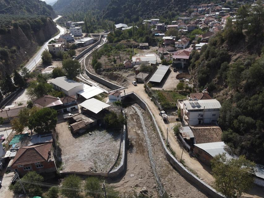 KÖŞK'TE, TARIM ARAZİLERİ TAŞKINLARDAN KORUNACAK KÖŞK ÇAYI ISLAHINDA YÜZDE 70 FİZİKİ GERÇEKLEŞME SAĞLANDI