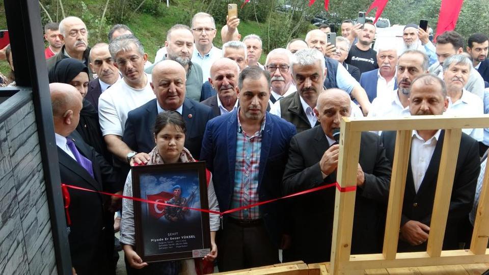 Şehit babasının hayali gerçek oldu