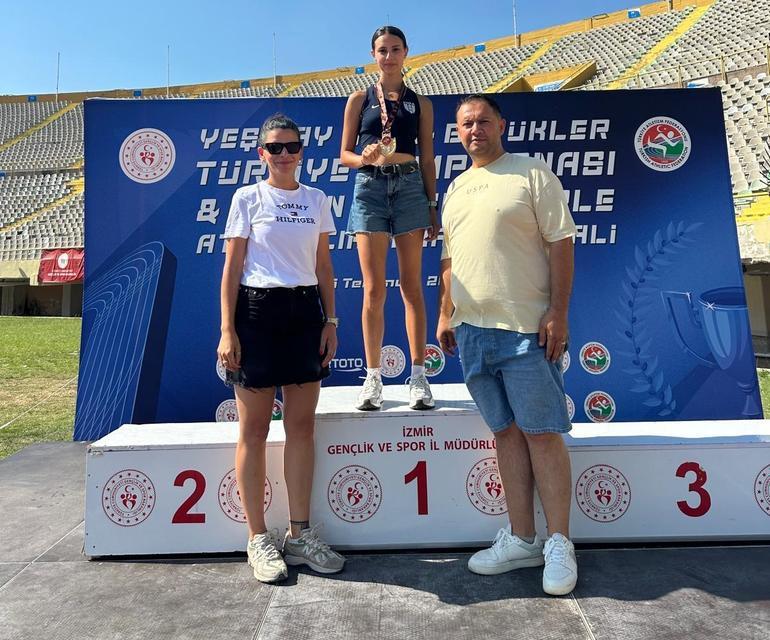 Aydınlı milli atlet Türkiye Şampiyonu oldu