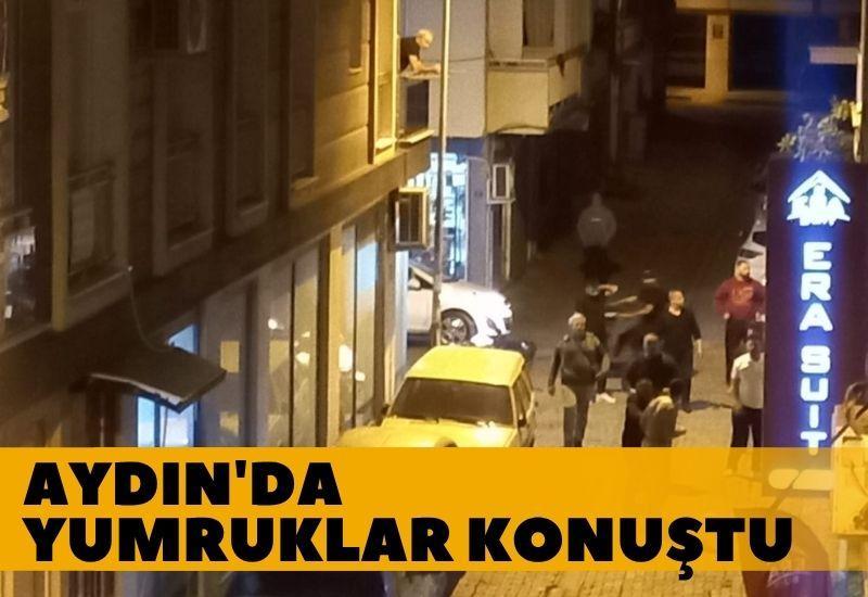 Aydın'da yumruklar konuştu