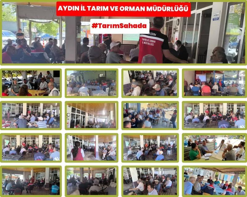 Aydın’da çiftçiler bilinçleniyor