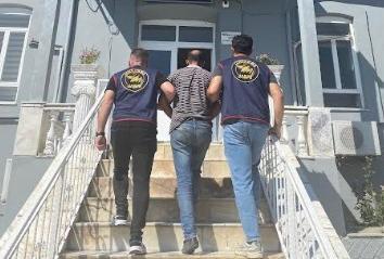 Aydın’da yakalan hırsızlık hükümlüsü cezaevine gönderildi
