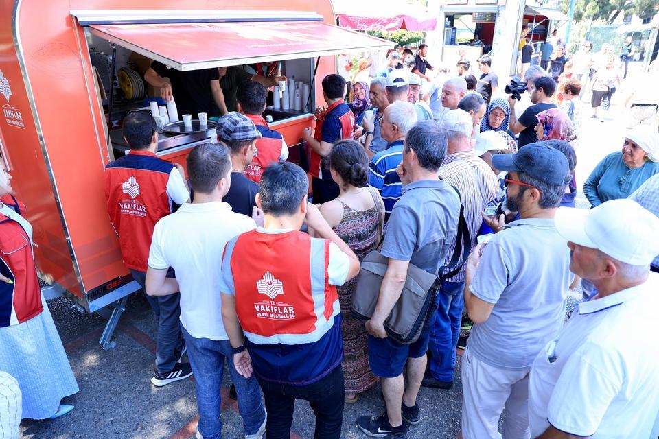 Aydın'da bin 200 kişilik goruk suyu ikramı