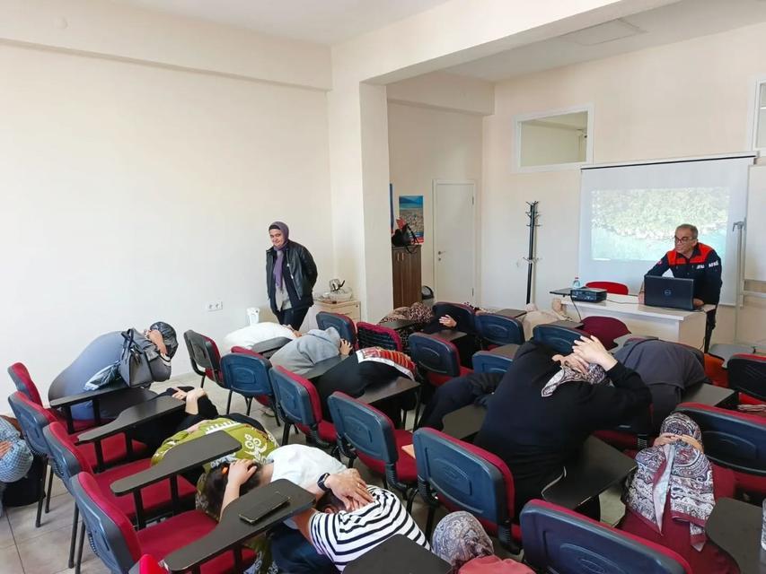 Aydın'da afet eğitimi