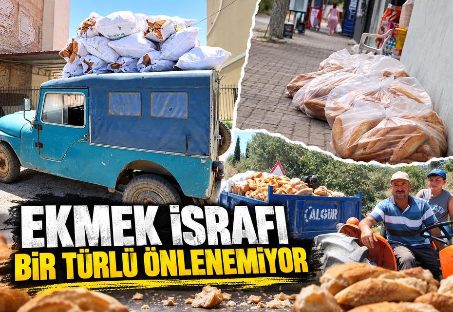 Ekmek israfı bir türlü önlenemiyor