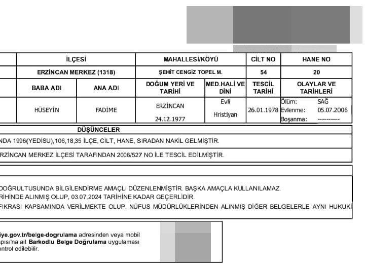 Bülent Sağış isimli vatandaş, çocuğunun zorunlu din dersinden muaf olması için Hıristiyanlığa geçti.