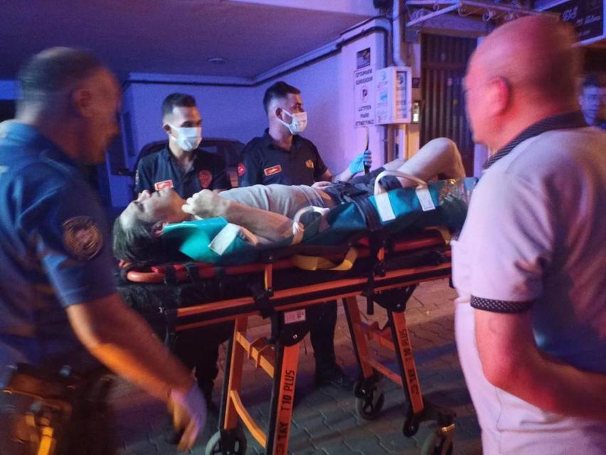 Aydın'da evde düşen şahsın imdadına, polis ve itfaiye ekipleri yetişti