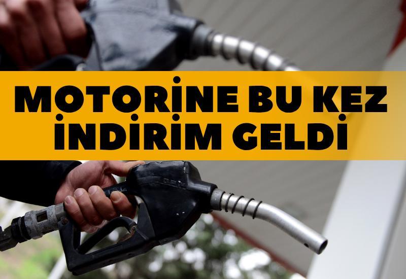 Motorine bu kez indirim geldi