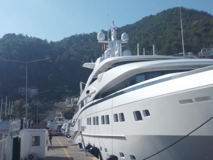 HİNTLİ MİLYARDERİN SÜPER YATI 'SEA PEARL' FETHİYE'DE