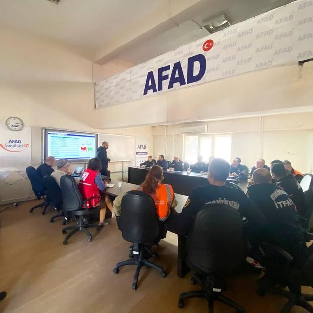 Aydın'da afet tatbikatı hazırlığı