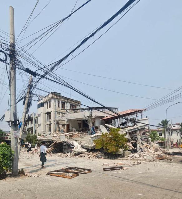 MYANMAR'DA 7.7 VE 6.4 BÜYÜKLÜĞÜNDE DEPREM