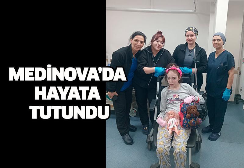 Medinova’da hayata tutundu