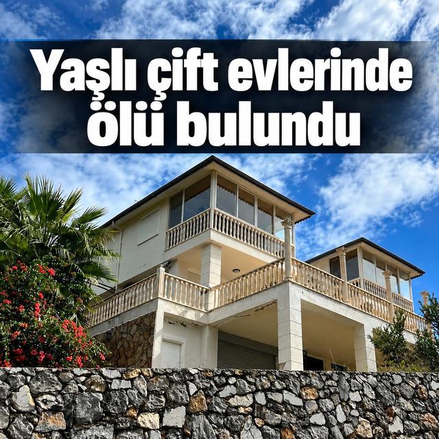 Yaşlı çift evlerinde ölü bulundu