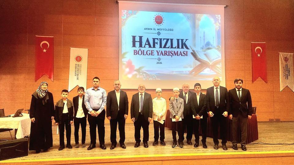 HAFIZLIK BÖLGE YARIŞMASININ BİRİNCİLERİ AYDIN'DA BELLİ OLDU