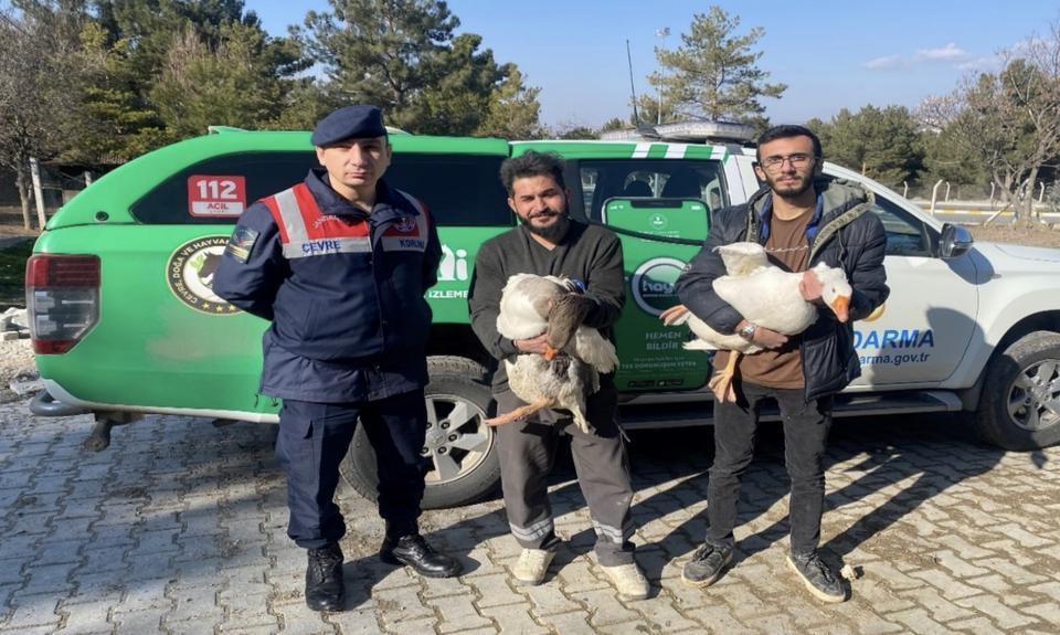 KAZ DÖVÜŞÜ YAPTIRAN 7 ŞAHSA SUÇÜSTÜ BASKIN: 72 BİN LİRA CEZA UYGULANDI