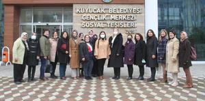 Kuyucak’ta gerçekleşmiş olan projeleri yerinde ziyaret eden AK Kadınlar, projeler karşısında hayranlıklarını dile getirdi.
