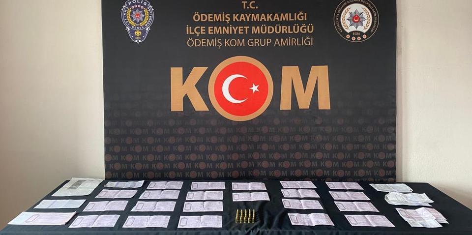 İzmir'de tefecilik yaptığı iddia edilen kişi gözaltına alındı