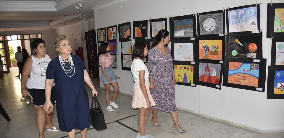 Bodrum'da "2031 Türk Kızılay Mars'ta" resim ve kompozisyon yarışmasının ödül töreni düzenlendi